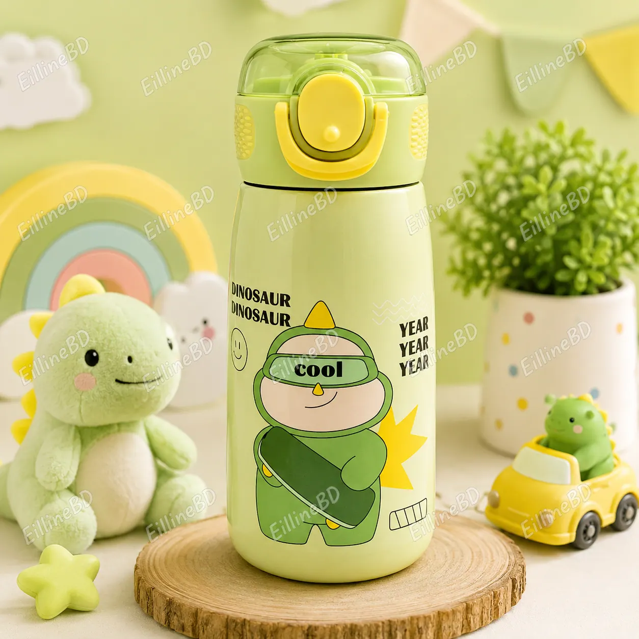 420ml Dinosaur Kids Water Bottle