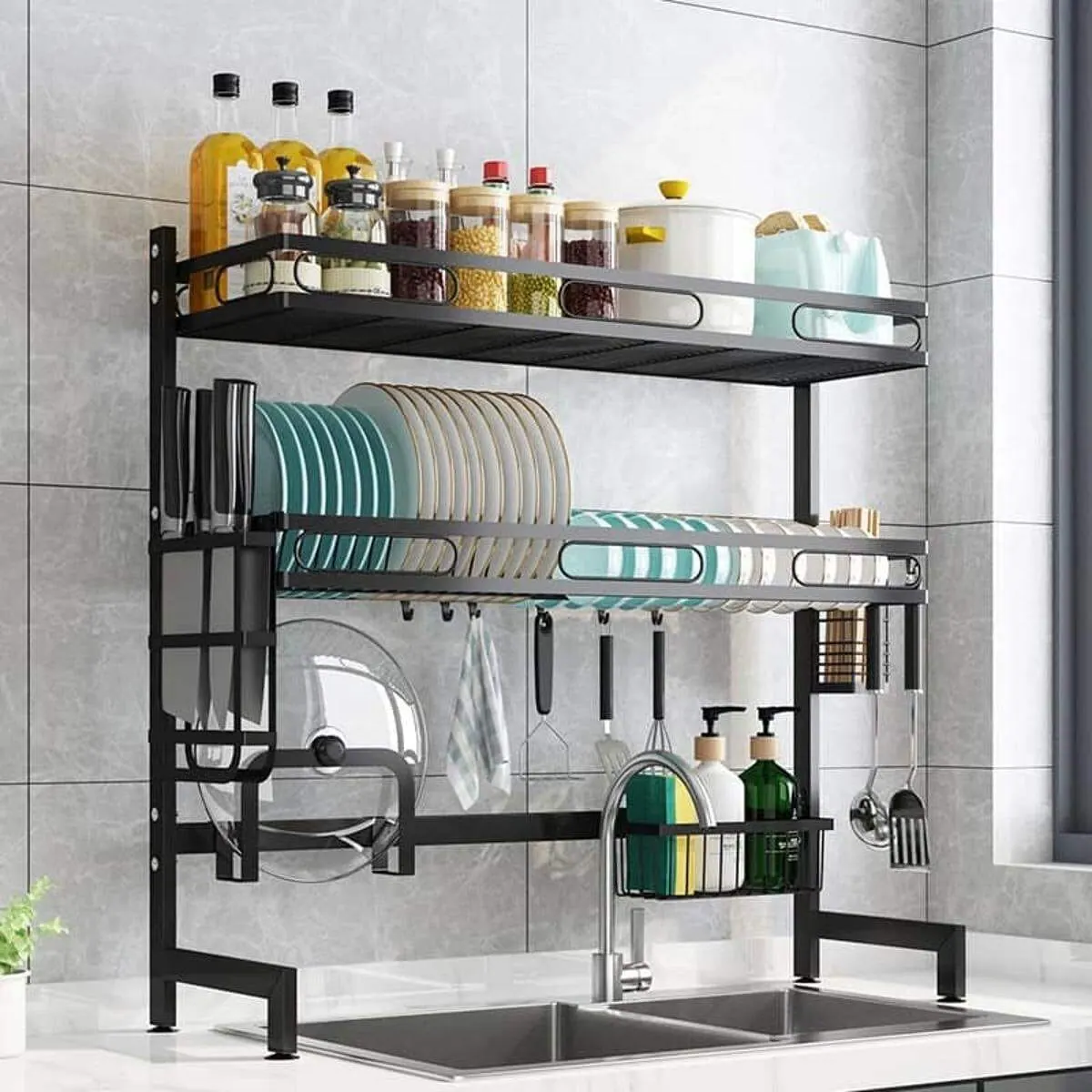 Over Sink Kitchen Rack