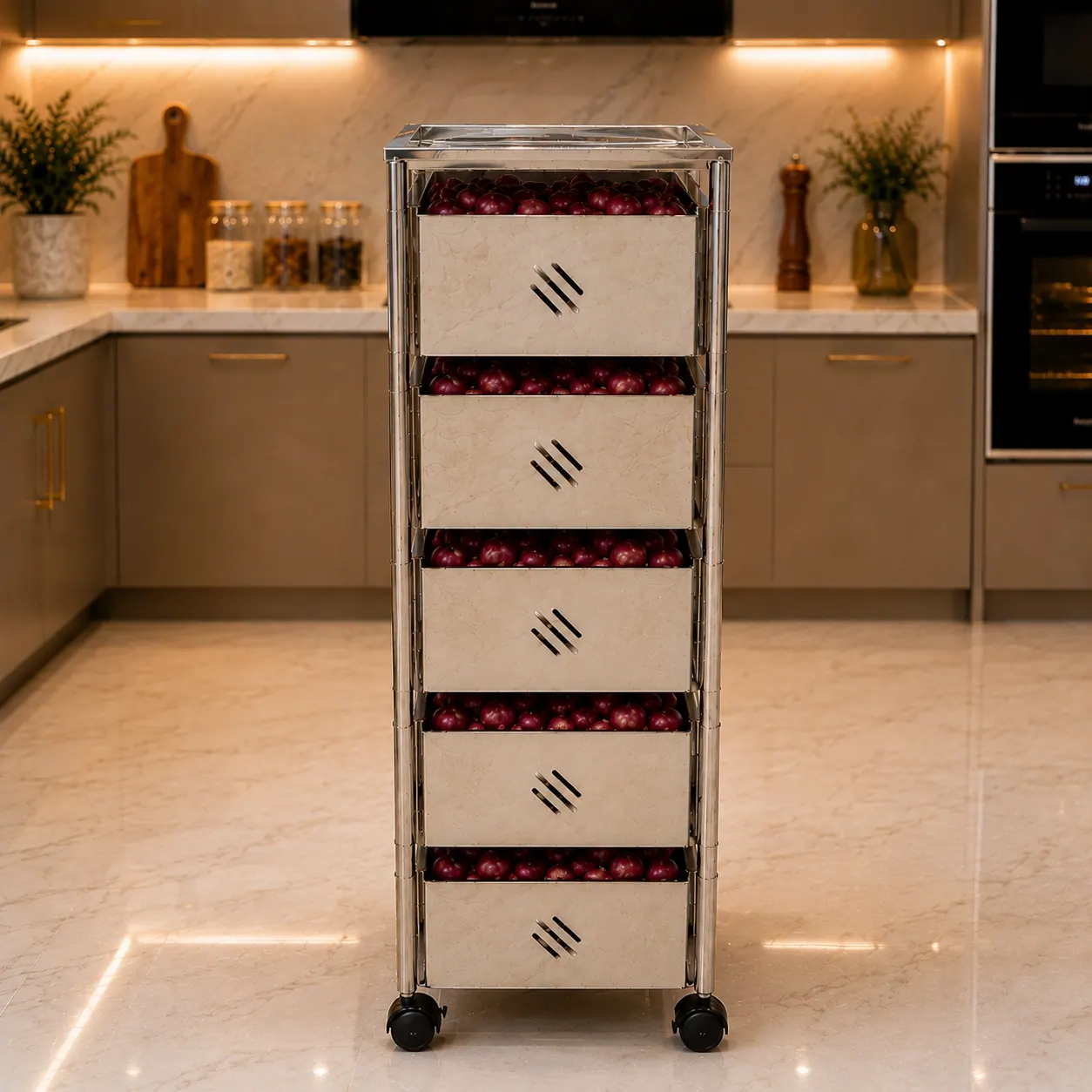 SKB Stainless Steel Vegetable Rack